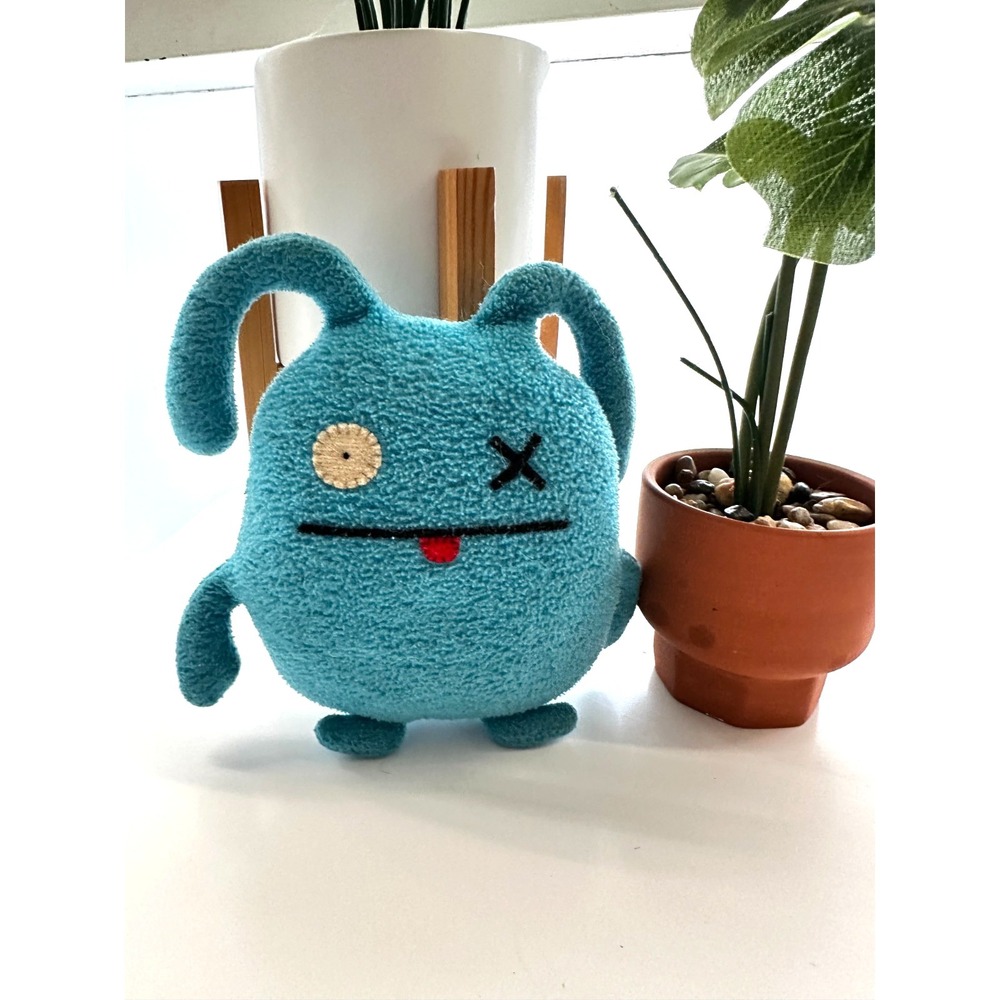 Ugly Doll 6" Little Uglys Series 2003 Ox Blue Stuffed Animal Plush Plushy